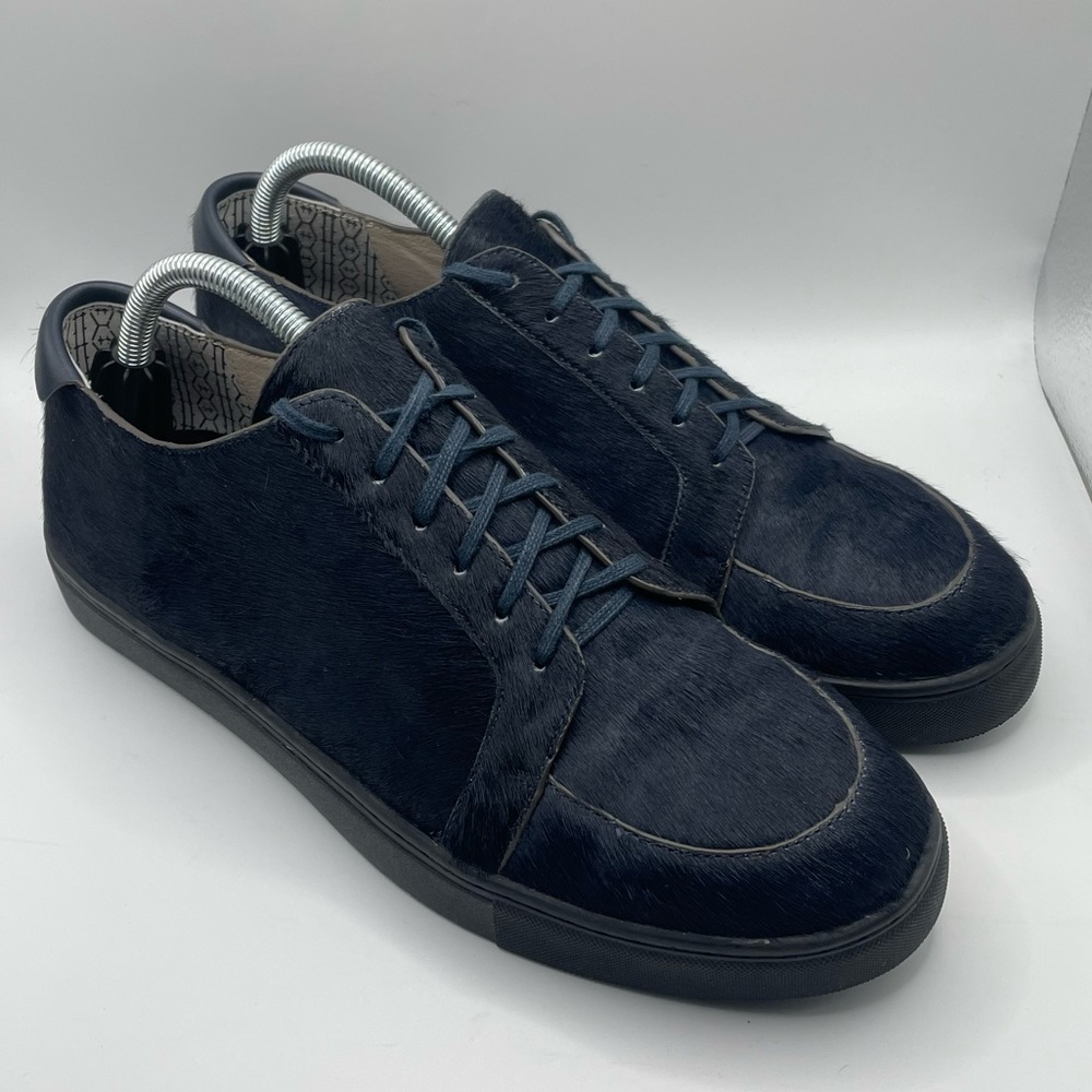 Women’s Matt Bernson Calf Hair Leather Sneakers Size 10